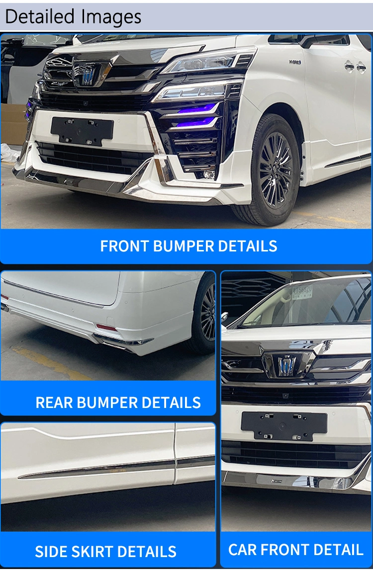 Factory Price Car Retrofiting Parts Face Lift Body Kit for Toyota Vellfire