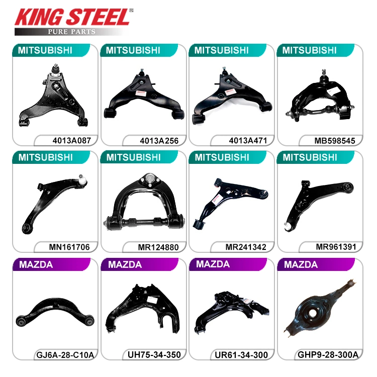 Kingsteel Auto Car Suspension Parts Rear Front Lower Upper Rigth Letf Control Arm for Toyota Hiace Hilux Mitsubishi L200 Hyundai Mazda Jimny Ford