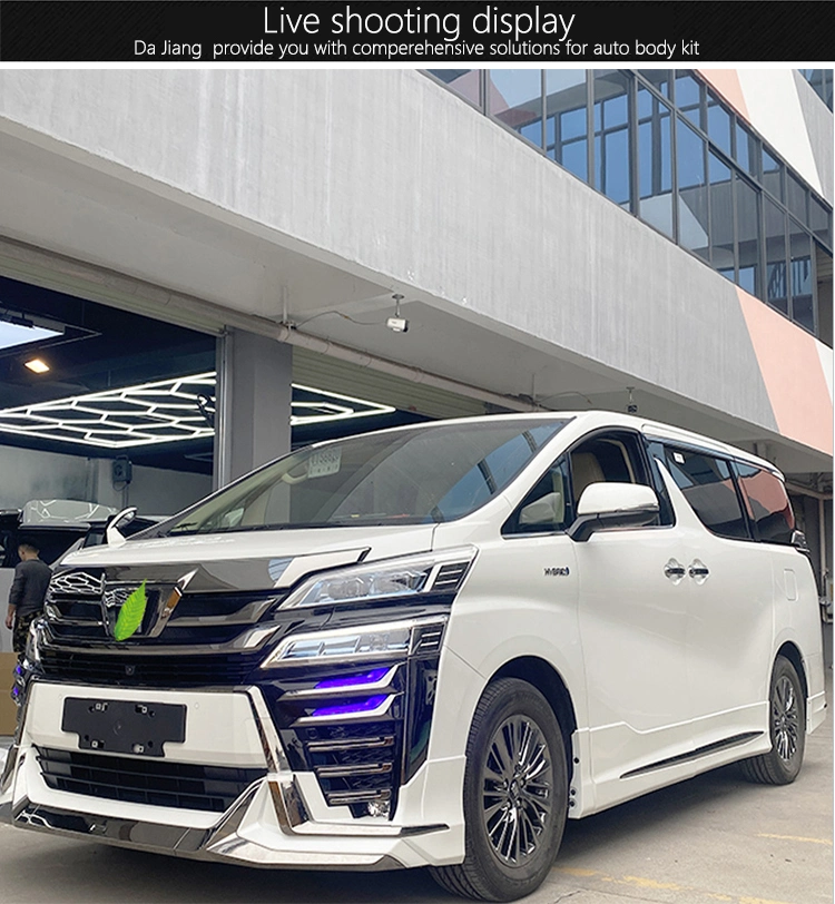 Factory Price Car Retrofiting Parts Face Lift Body Kit for Toyota Vellfire