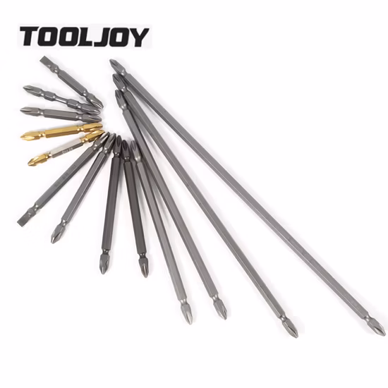 Tooljoy Taiwan S2 마그네틱 필립스 육각형 Torx Pozi 임팩트 드라이버 비틀림 드라이버 비트